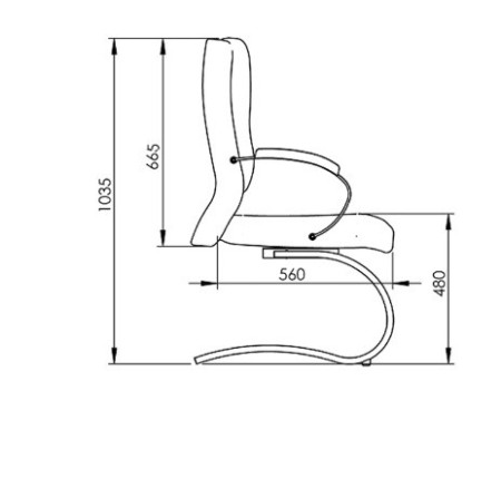 INÍCIO / TIPO / POLTRONAS POLTRONA FIXA DIRETOR FUTURA COM BASE “S” CROMADA E BRAÇO ALUMÍNIO Poltrona fixa diretor Futura com base “S” cromada e braço alumínio - Imagem 5