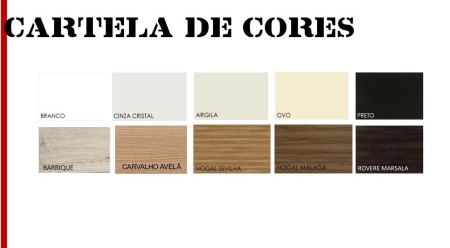 Gaveteiro Fixo  2 gavetas Para Mesa Reta - Imagem 5